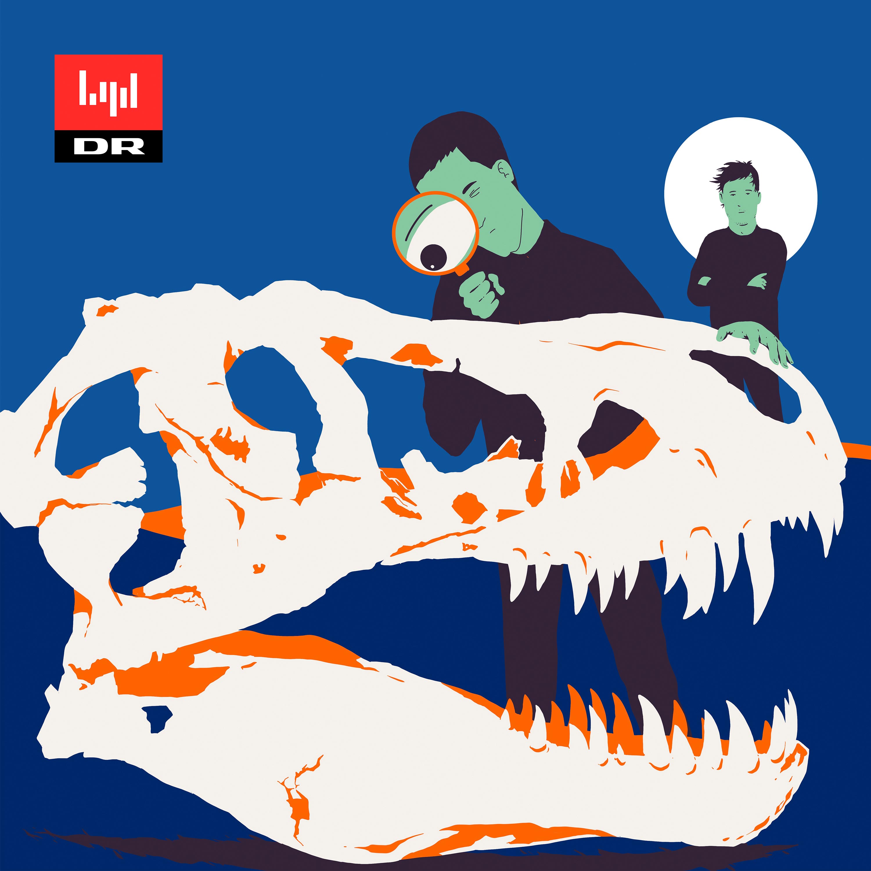 I dinosaurernes fodspor - med luppen fremme